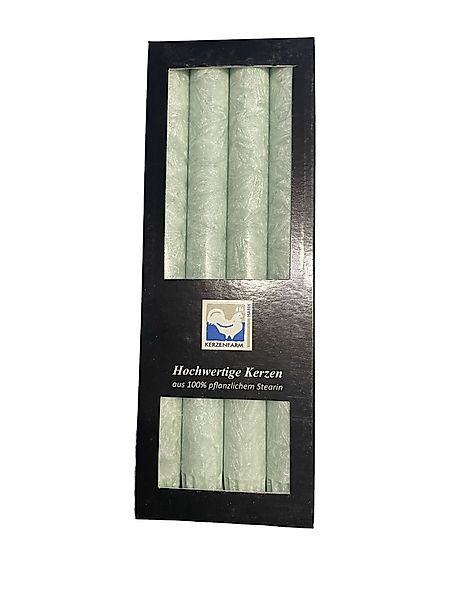 Kerzenfarm Hahn Tafelkerze stabkerze mint 22x250mm günstig online kaufen