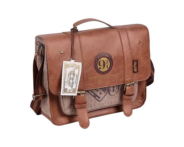 Cerda Umhängetasche Harry Potter Satchel Bag Schultertasche aus Kunstleder günstig online kaufen