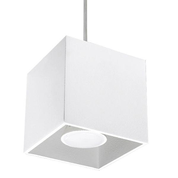 Sollux Lighting Hängeleuchte Quad 1 Weiß günstig online kaufen