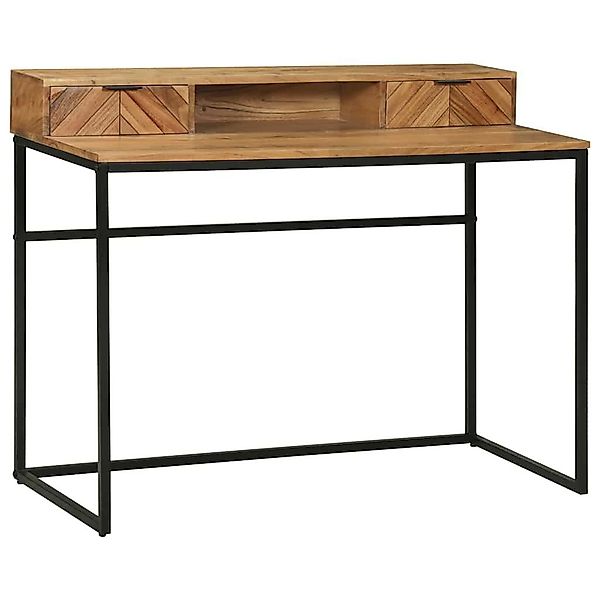 vidaXL Schreibtisch Schreibtisch Braun 110 x günstig online kaufen