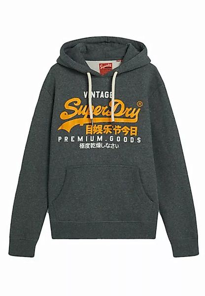 Superdry Kapuzensweatshirt Superdry Herren Hoodie VL DUO HOOD Asphalt Grey günstig online kaufen