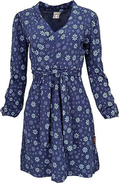 Guru-Shop Midikleid Minikleid in Wickeloptik aus Bio-Baumwolle,.. alternati günstig online kaufen