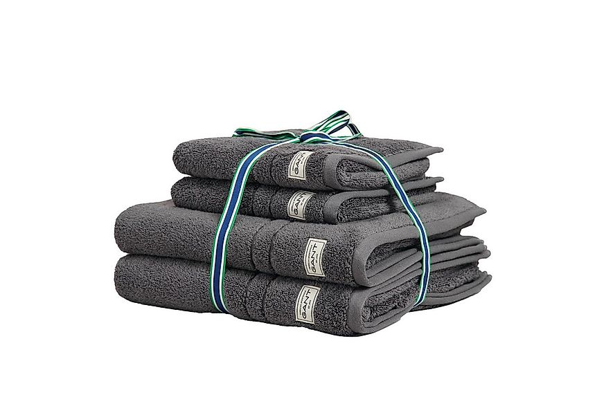 Gant Handtuch Unisex Handtuch 4er Pack Baumwolle Premium Towel, Frottier (S günstig online kaufen