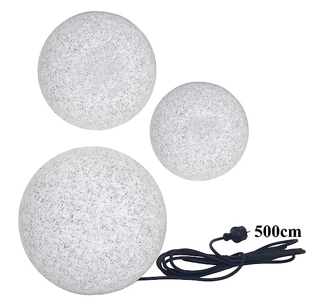 TRANGO LED Gartenleuchte, 3er Set 23400GB günstig online kaufen
