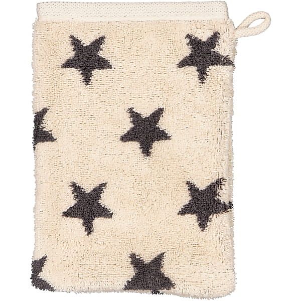Cawö Handtücher NEW STARS Sterne klein 6261 - Farbe: beige/basalt - 37 - Wa günstig online kaufen
