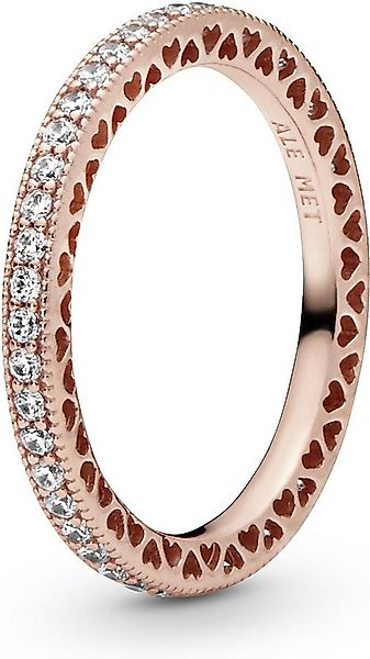 Pandora Fingerring Pandora Funkeln und Herzen Ring 180963CZ Damenring günstig online kaufen