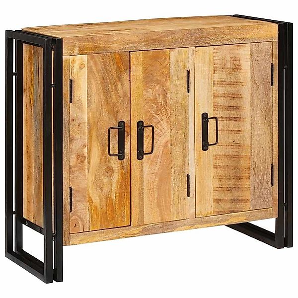 vidaXL Sideboard Braun 80 x 33 x 70 cm Massivholz Mango 4104748 günstig online kaufen