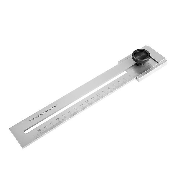 STAHLWERK Streichmaß mit 200 mm Messbereich und 0,1 mm Nonius aus Edelstahl günstig online kaufen