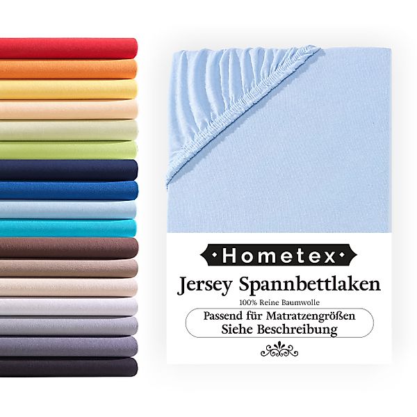 Hometex Premium Textiles Spannbettlaken Jersey-Bettlaken aus günstig online kaufen