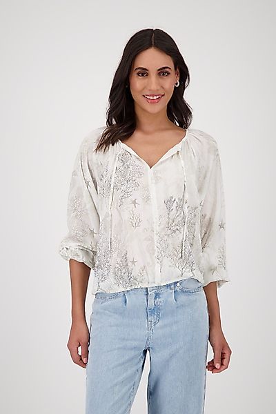 Monari Schlupfbluse mit Alloverprint günstig online kaufen