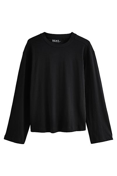 Next T-Shirt Relaxed Fit Langarmshirt mit günstig online kaufen