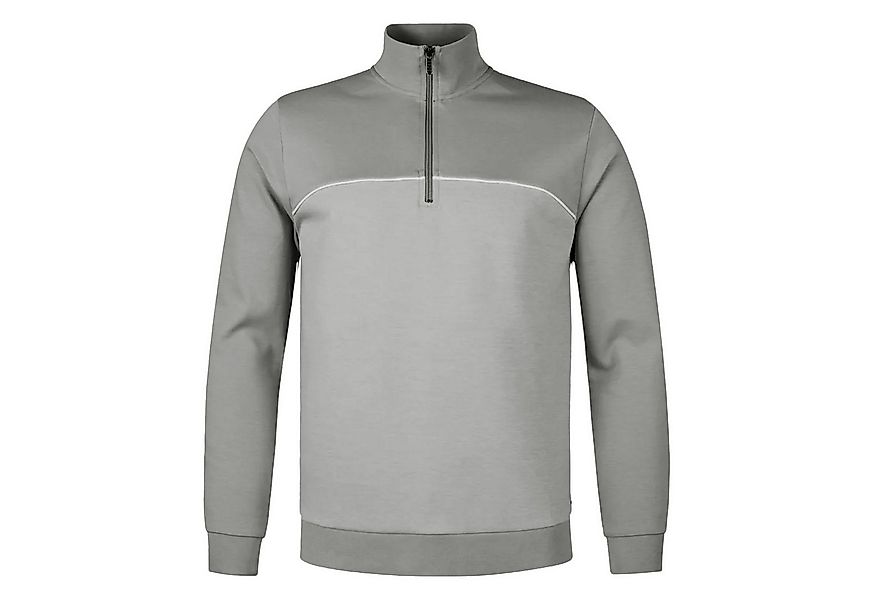 BOSS Sweatshirt Tracksuit 1/4 Jacket mit eingesticktem Markenschriftzug günstig online kaufen