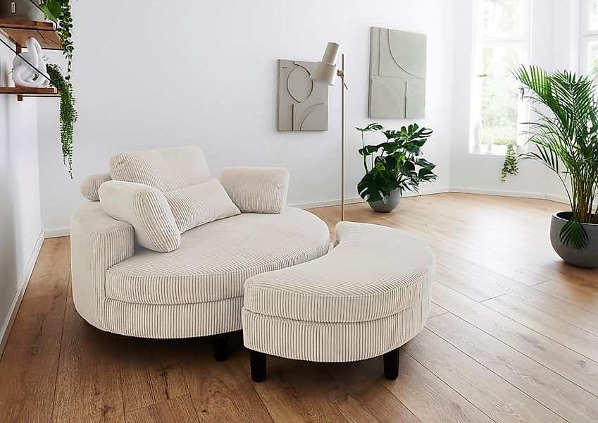 ATLANTIC home collection Loveseat Ravi, B: günstig online kaufen