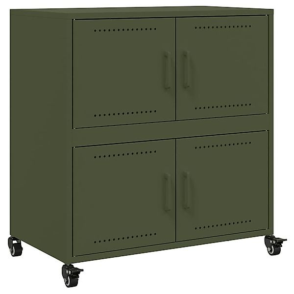 vidaXL Sideboard Sideboard Olivgrün 68x39x72 cm günstig online kaufen
