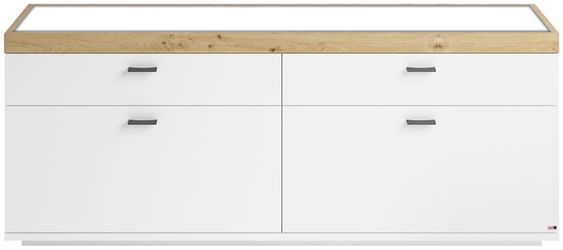 set one by Musterring Lowboard "Lancaster" In 2 Breiten erhältlich, Rahmen günstig online kaufen