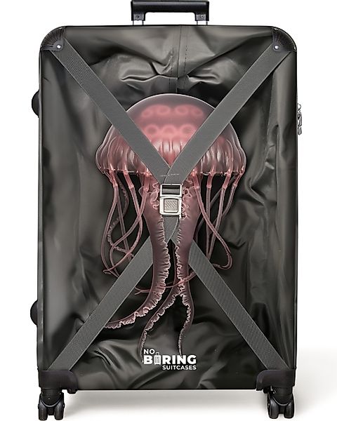 NoBoringSuitcases.com© Hartschalen-Trolley Quallen auf dem Vormarsch günstig online kaufen