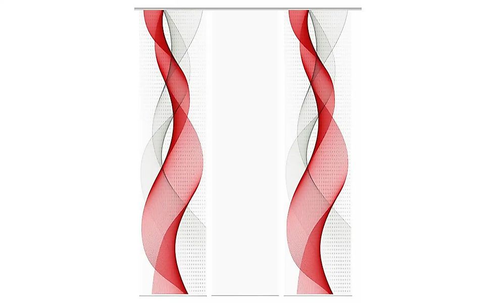 HOME WOHNIDEEN Schiebegardine "OPALIA 3ER SET" Paneelwagen 3 Stk. tlg. HxB: günstig online kaufen