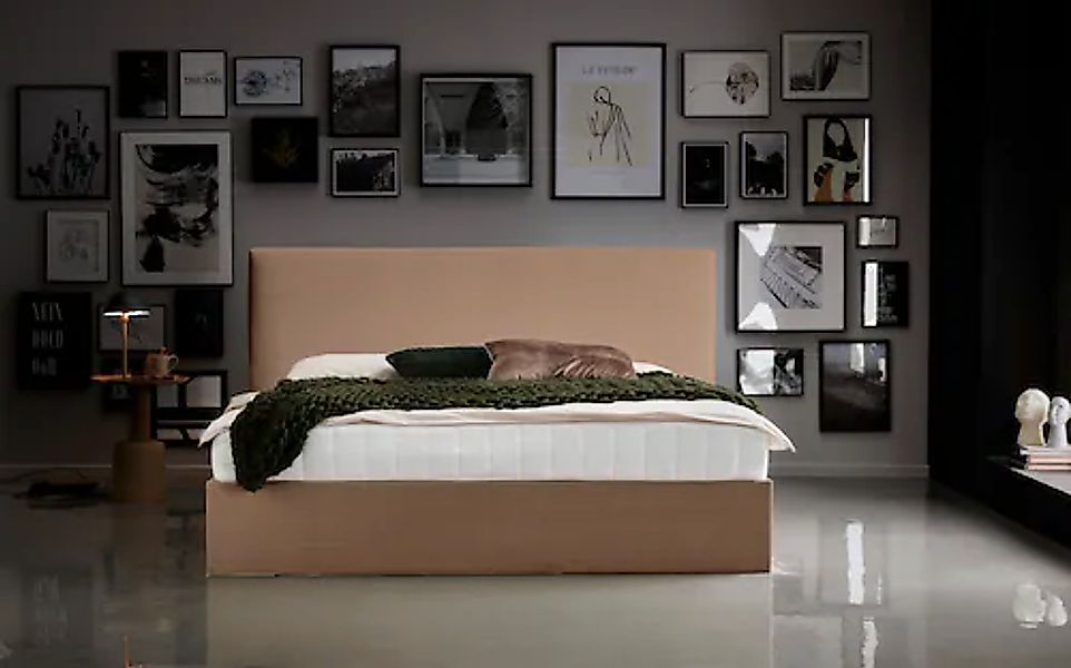 ATLANTIC home collection Bettgestell "Melody", mit Bettkasten und Lattenros günstig online kaufen