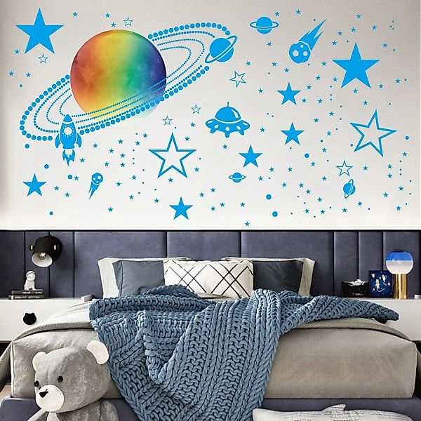 Coonoor Wandsticker Leuchtsterne Aufkleber Kinderzimmer, fluoreszierende günstig online kaufen