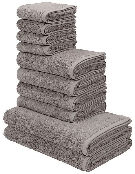 my home Handtuch Set Merida, Duschtücher, günstig online kaufen