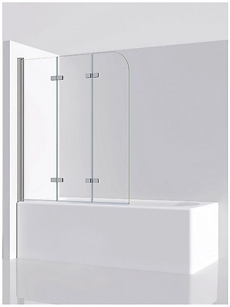 IMPTS Badewannenaufsatz Duschwand für Badewanne 3-teilig Badewannenaufsatz, günstig online kaufen