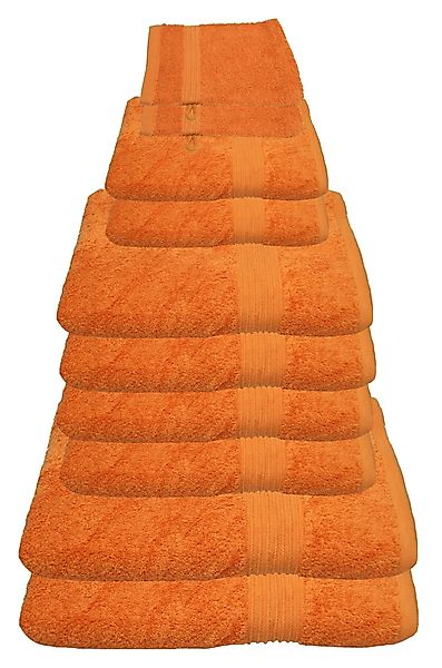 Julie Julsen Handtücher 10-Handtücher-Orange, Baumwolle (10-St) günstig online kaufen