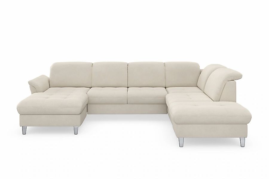 sit&more "Maggiore U-Form" wahlweise mit Kopfteilverstellung, Bettfunktion günstig online kaufen