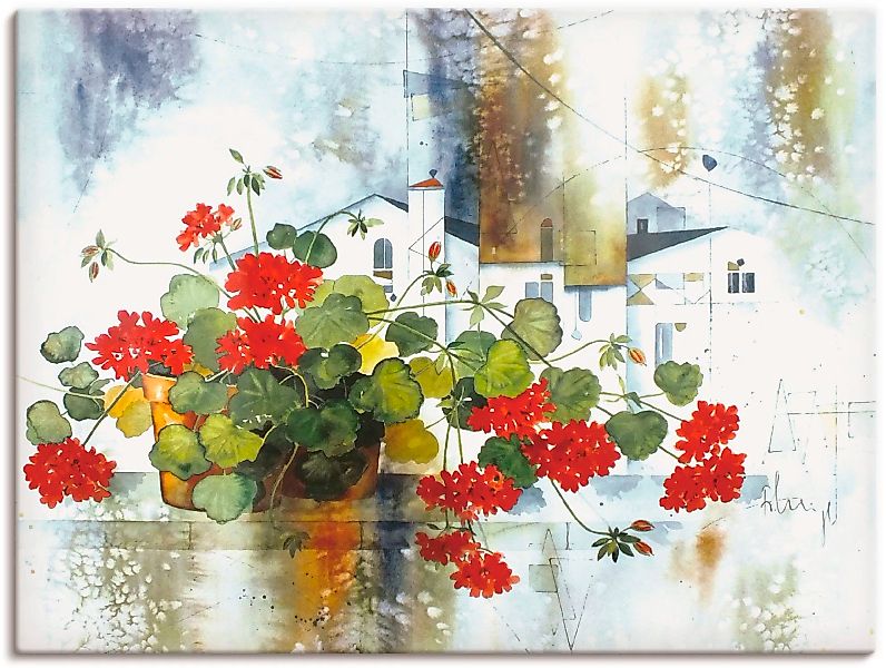 Artland Leinwandbild »Fantasie I«, Blumen, (1 St.) günstig online kaufen