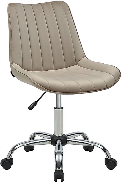 INOSIGN Bürostuhl "RIMBEY", Velvet, Schreibtischstuhl günstig online kaufen