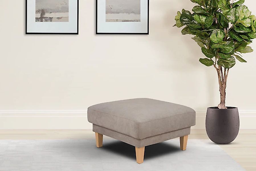 Home affaire Polsterhocker "TRIPLO passend zur Serie, Maße B/T/H: 82/72/46 günstig online kaufen