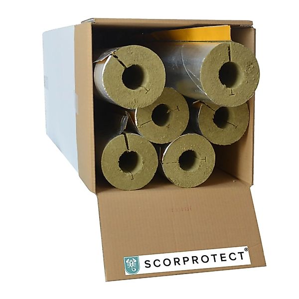 Scorprotect Karton Rohrisolierung Alu 54 MM X 40 MM günstig online kaufen