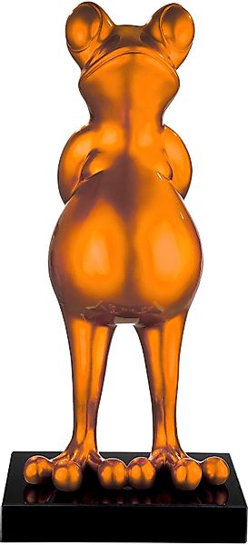 Casablanca by Gilde Tierfigur "Skulptur Frosch orange" günstig online kaufen
