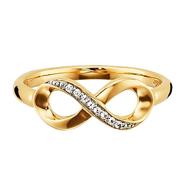 CAÏ Fingerring 925/- Sterling Silber gelb günstig online kaufen