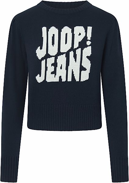 Joop Jeans Strickpullover "Kali", mit Raffung an den Schultern günstig online kaufen