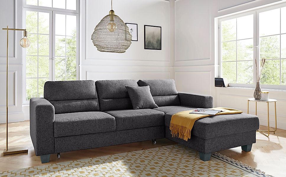 TRENDMANUFAKTUR Ecksofa Chamber, zeitlos und modern, günstig online kaufen