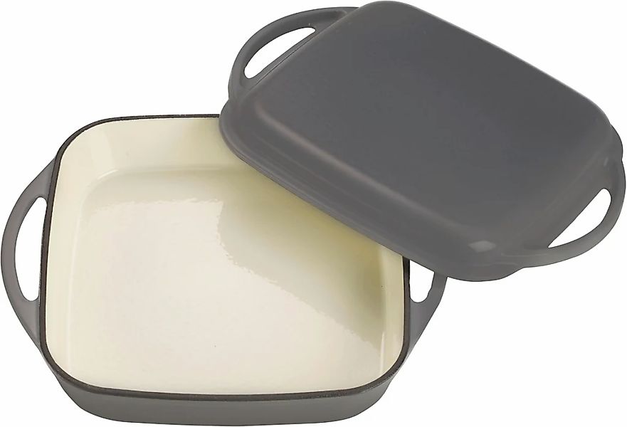 ECHTWERK Bräter "Universalbräter und Pfanne 2-in-1 Set, Auflaufform mit Dec günstig online kaufen