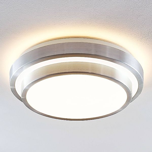 Lindby Naima LED-Alu-Deckenlampe, rund, 41 cm günstig online kaufen