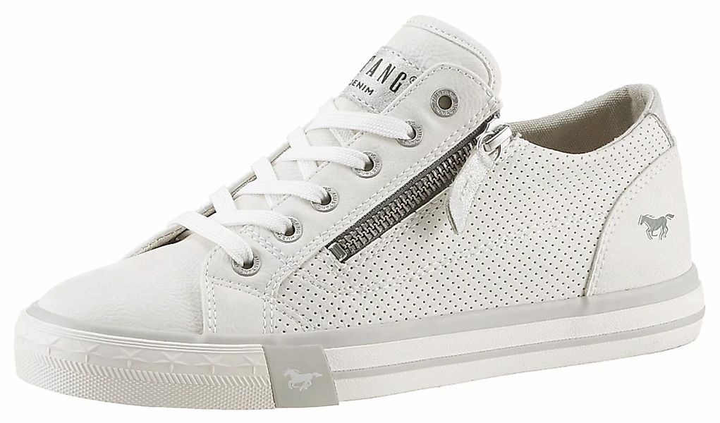 Mustang Shoes Sneaker, Freizeitschuh, Halbschuh, Schnürschuh mit Außenreißv günstig online kaufen