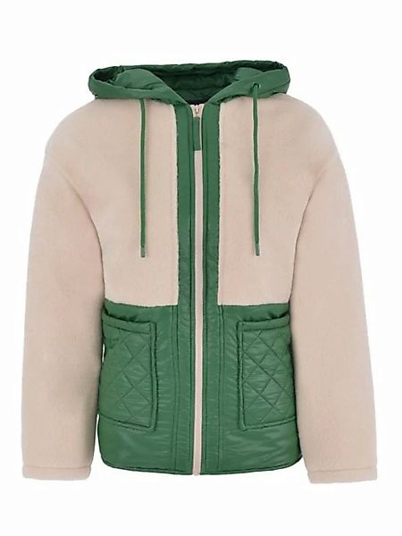 Freshlions Plüschjacke Freshlions Zipper Hooded Coat beige S günstig online kaufen