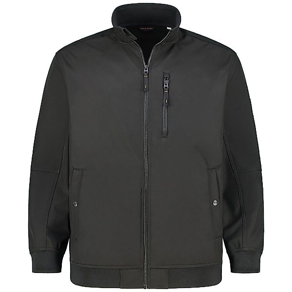 Jack&Jones Softshelljacke, wasserabweisend Farbe schwarz Größe: 5XL günstig online kaufen