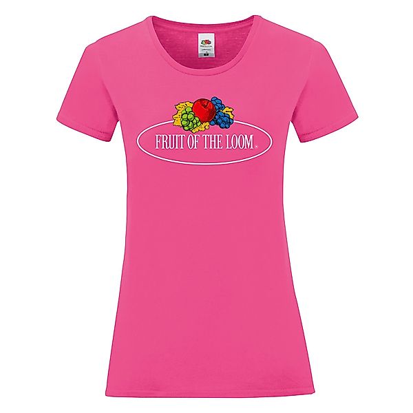 Fruit of the Loom Rundhalsshirt Ladies günstig online kaufen