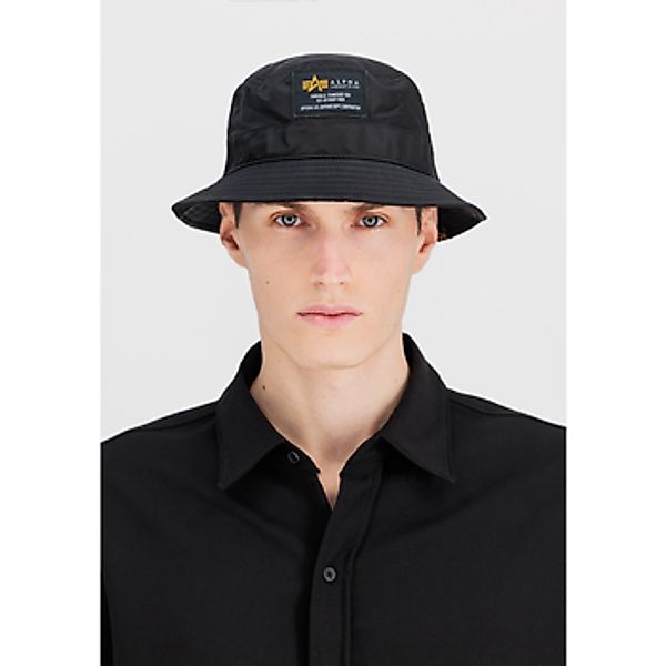 Alpha Industries  Hut Crew Bucket Hat - black günstig online kaufen