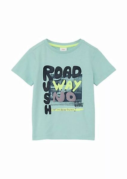 s.Oliver Junior T-Shirt mit großem Frontprint günstig online kaufen