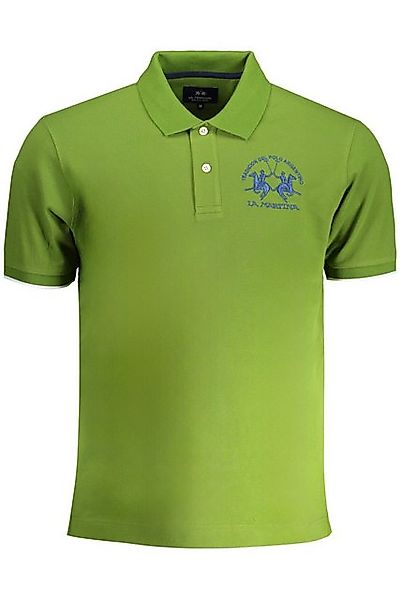 La Martina Poloshirt Herren Grün Poloshirt Kurzarm mit Stickerei & günstig online kaufen