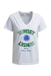 Milano Italy V-Shirt mit Stickerei günstig online kaufen