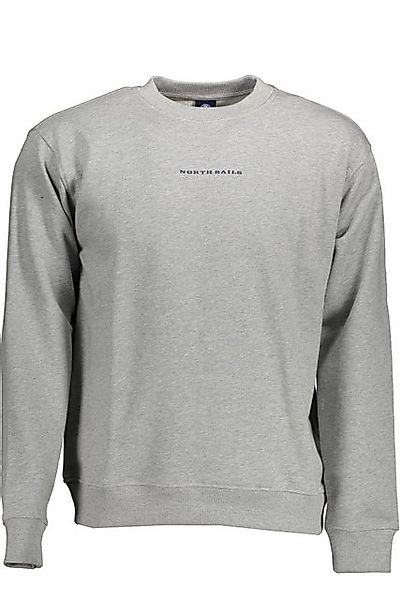 North Sails Sweatshirt Herren-Sweatshirt grau: Langarm, Rundhals, aus günstig online kaufen