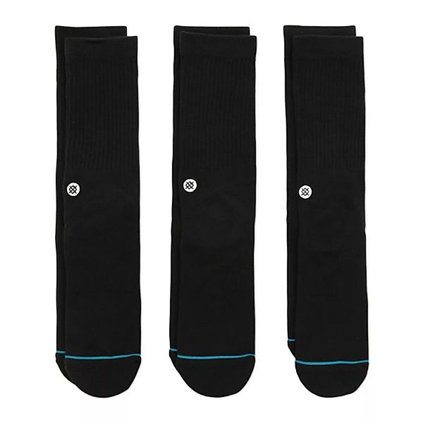 Stance 3-er Set Socken Schwarz günstig online kaufen