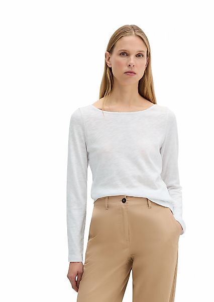 Marc OPolo Langarmshirt "aus Organic Cotton" günstig online kaufen