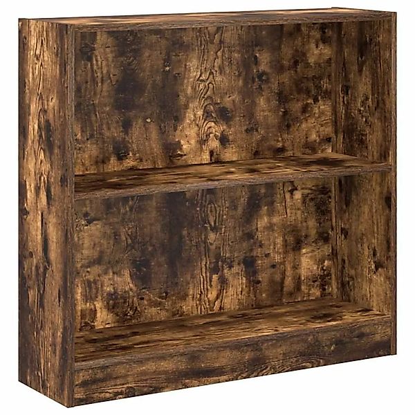 vidaXL Bücherregal Räuchereiche 80x24x76 cm Holzwerkstoff 857830 günstig online kaufen