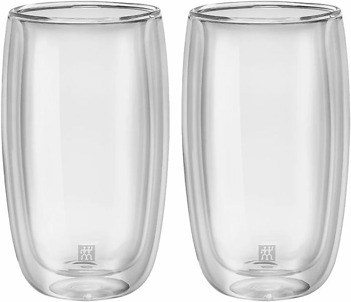 Zwilling Latte-Macchiato-Glas "Gläser-Set Sorrento, 2er Set" doppelwandig, günstig online kaufen